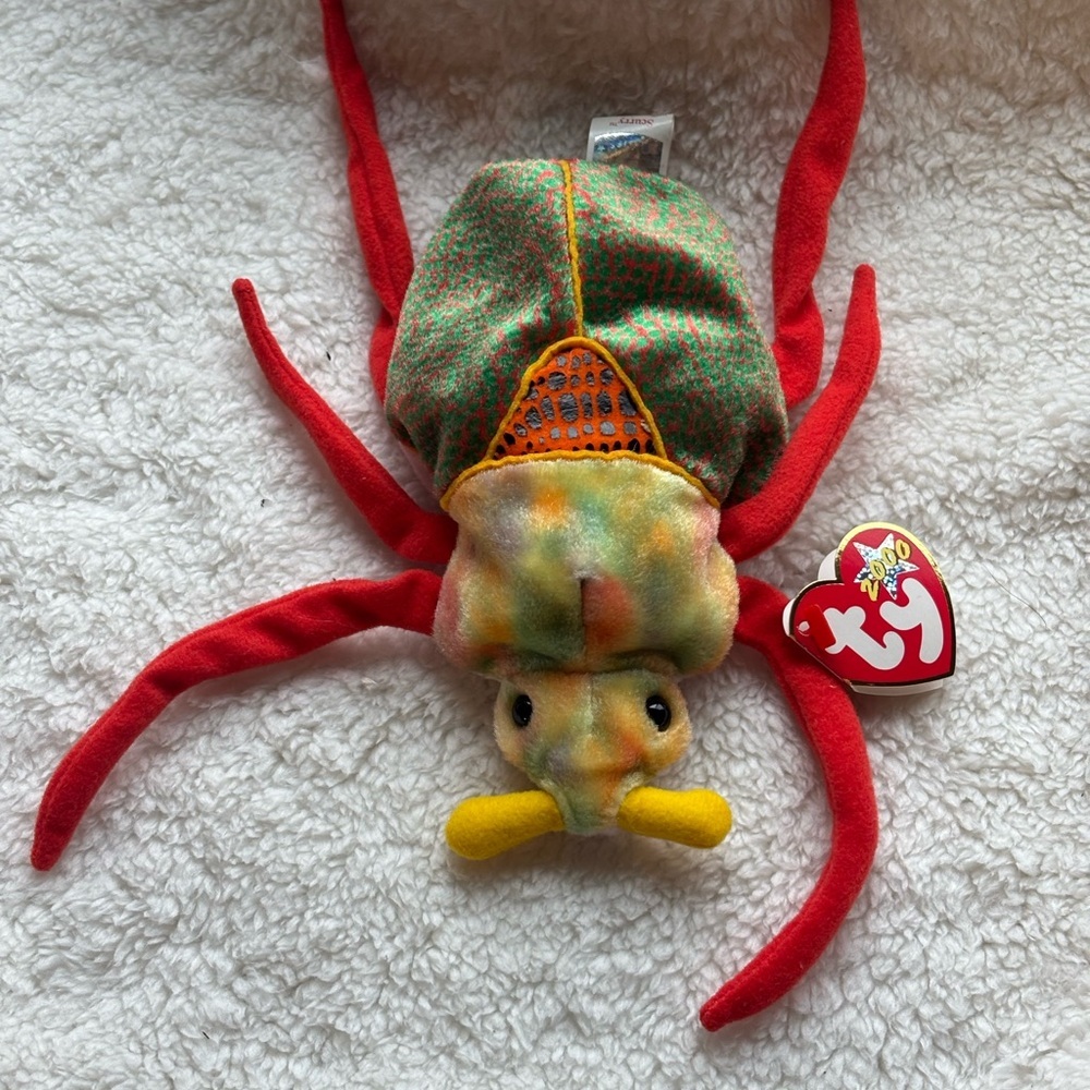Ty Beanie Baby Colorful Scurry Plush Toy